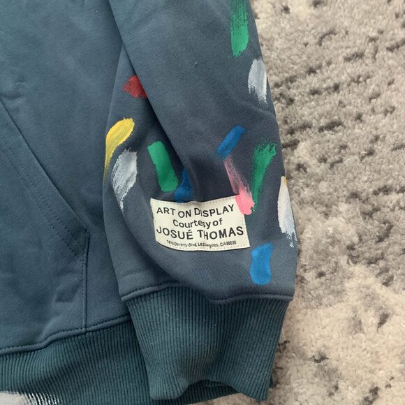 Gallery Dept Paint Splatter Hoodie Men's Large, Medium - Picture 4 of 5